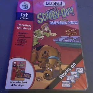 Scooby-Doo! and the Disappearing Donuts LeapFrog LeapPad Book & Cartridge - Picture 1 of 3
