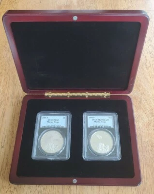 2005-P Marine Corps USMC PCGS PR69DCAM/MS69 - Image 1 of 4