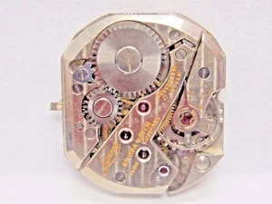 Antique Gents Lumont Nivada Watch Movement 21x18.5 mm, 17 jewels. - Picture 1 of 3