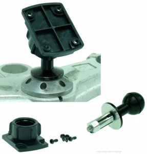 12 mm Sechskant GPS Halterung passt Honda Blackbird & Kawasaki Motorräder & Adapter für - Bild 1 von 4