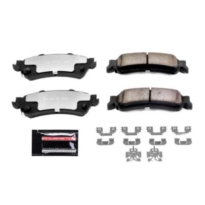 Pastillas de freno traseras para camioneta y remolque Cadillac DeVille Z36 00-05 con hardware Foto 1 de 2