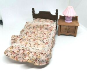 Japan Sylvanian Families SWEET ANTIQUE BED&CABINET Dollhouse Miniature FigureToy