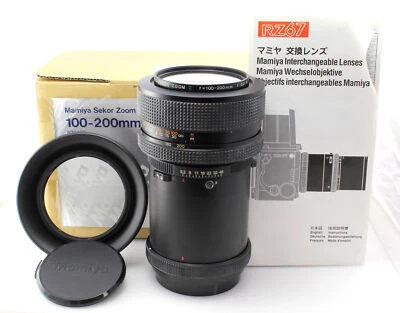 Mamiya Sekor Zoom Z 100-200mm f/5.2W Tele zoom Lens - Mamiya RZ67 - Boxed mint. - Image 1 of 4