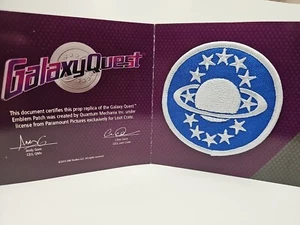 Galaxy Quest Emblem Patch Uniform Prop Replica Loot Crate Exclusive New 2015 - Picture 1 of 2