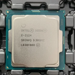Intel Xeon E-2124 3.30GHz Quad-Core 8MB LGA-1151 71W SR3WQ CPU Processor - Afbeelding 1 van 2