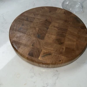 Butchers Block End Grain Cutting Board/pizza Board 350x40mm - Picture 1 of 6