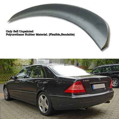 Alerón trasero Duckbill 255Y para Mercedes Benz S W220 1999~2006 sedán Foto 1 de 4