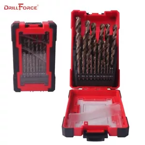 25PCS HSS-CO Cobalt Drill Bits for Stainless Steel Drilling Bits Set 1.0~13mm - Picture 1 of 6