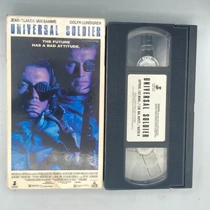 Universal Soldier (1992), VHS Movie, Carolco Home Video (1992), JCVD, Dolph CULT - Picture 1 of 2