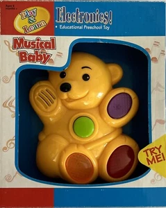 PLAY & LEARN MUSIC BEAR: Plays 3 Children’s Favorites / New-Tested- A+ Condition - Bild 1 von 4