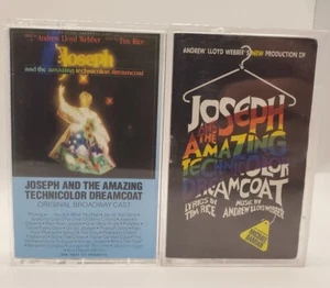 2 Joseph and the Amazing Technicolor Dreamcoat Cassette Tapes US & OriginalCast - Picture 1 of 2