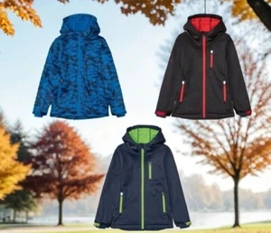 Kinder Jungen Softshelljacke Freizeitjacke Outdoor Jacke - Bild 1 von 11