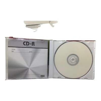 CD-R  White InkJet Printable 74 Minute Low Speed Recordable Jewel Case - Image 1 of 4