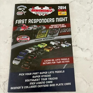 Irwindale Speedway Race Program 13 de septiembre de 2014 First Responders Night Issue #14 - Imagen 1 de 8