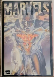 Marvels #3 Comic Book  1994 Alex Ross Silver Surfer Acetate Cover  FF v Galactus - Picture 1 of 1