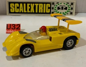 SLOT CAR SCX SCALEXTRIC EXIN C-40 CHAPARRAL GT AMARILLO HECHO EN MEXICO - Imagen 1 de 6