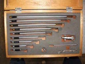mitutoyo micrometer set 2"-12" - Picture 1 of 1