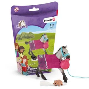 Schleich Horse Club Playful Foal with Ball and Hedgehog Figures 42534 - Picture 1 of 3