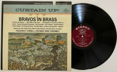 Frederick Fennell Curtain Up! Bravos in Brass LP M- Mercury SR-90360 FR1/FR1 - Image 1 of 2