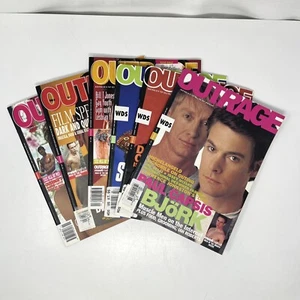 Outrage Australia Gay Interest Magazine 1995-1997 Vintage Paul Capsis Bjork Lot - Picture 1 of 11