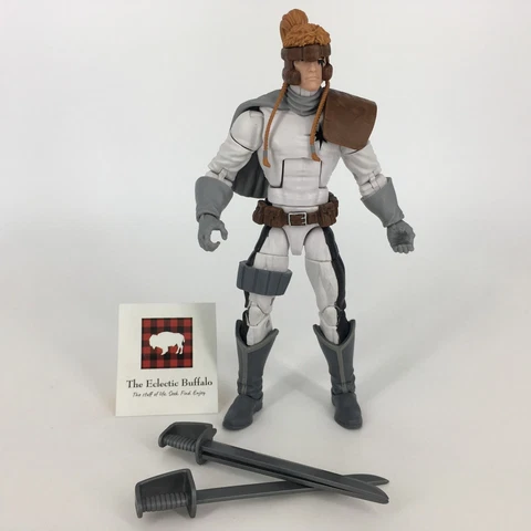 Shatterstar 6" Figure Marvel Legends X-Men from Warlock BAF Build A Figure Wave Cover