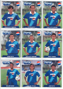 PEPSI FOOTBALL CARDS PERU 1997 Soccer Team FULL SET 43/43 RARE Nolberto Solano