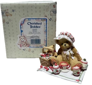 QUERIDOS PELUCHES ~ 156302 ~ Thelma té acogedor para dos - (1995) vintage retirado - Imagen 1 de 5