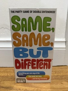 Same Same, But Different The Party Game Double Entendres Game - Picture 1 of 2