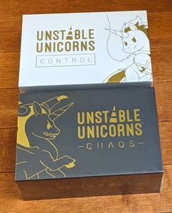 Unstable Unicorns Chaos and Control Kickstarter Exclusive 2024 Editions NEW - Picture 1 of 1