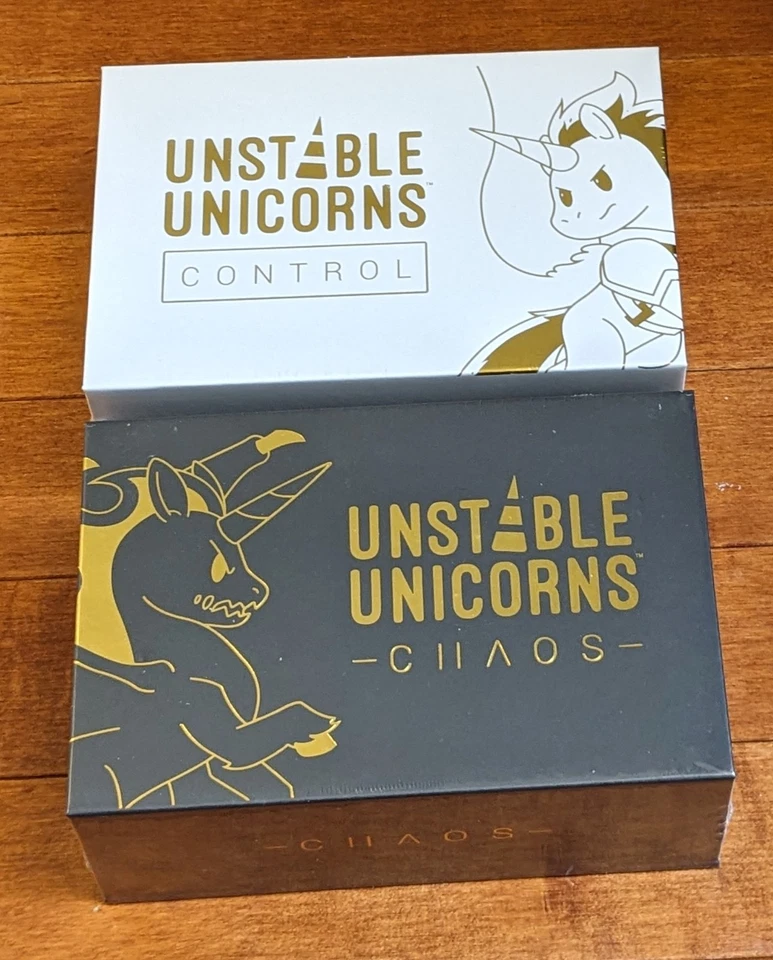 Unstable Unicorns Chaos and Control Kickstarter Exclusive 2024 Editions NEW - Image 1 of 1