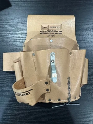 Vintage Craftsman Sears #4580  Professional Tool Electricians Pouch - Image 1 of 4