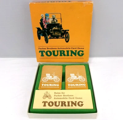 复古 1965 年巡回汽车纸牌游戏 Parker Brothers No. 732 完整 — 第 1/4 张图片
