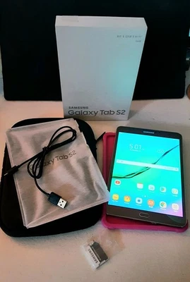 Samsung Galaxy Tab S2 8.0 SM-T713 WI-FI 32GB Dorado con Tarjeta SD de 64 GB Acc Foto 1 de 4