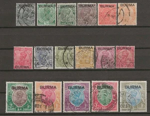 BURMA 1937 SG 1/17 GEBRAUCHT - Bild 1 von 1
