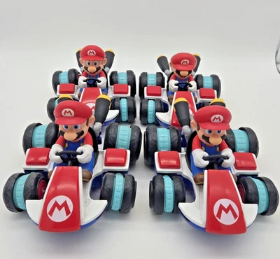 Super Mario Kart 8 Nintendo Anti-Gravity RC Racer Car *no Remote* Lot Of 4 - Image 1 of 4