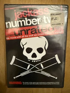Jackass Number Two Unrated DVD 2006 NEW Sealed Factory Wrap Johnny Knoxville - Foto 1 di 2