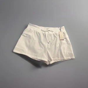 Calia WAX12390W Women's TRUELIGHT Mid-Rise Cargo Shorts Pure White XL- X-large - Picture 1 of 7