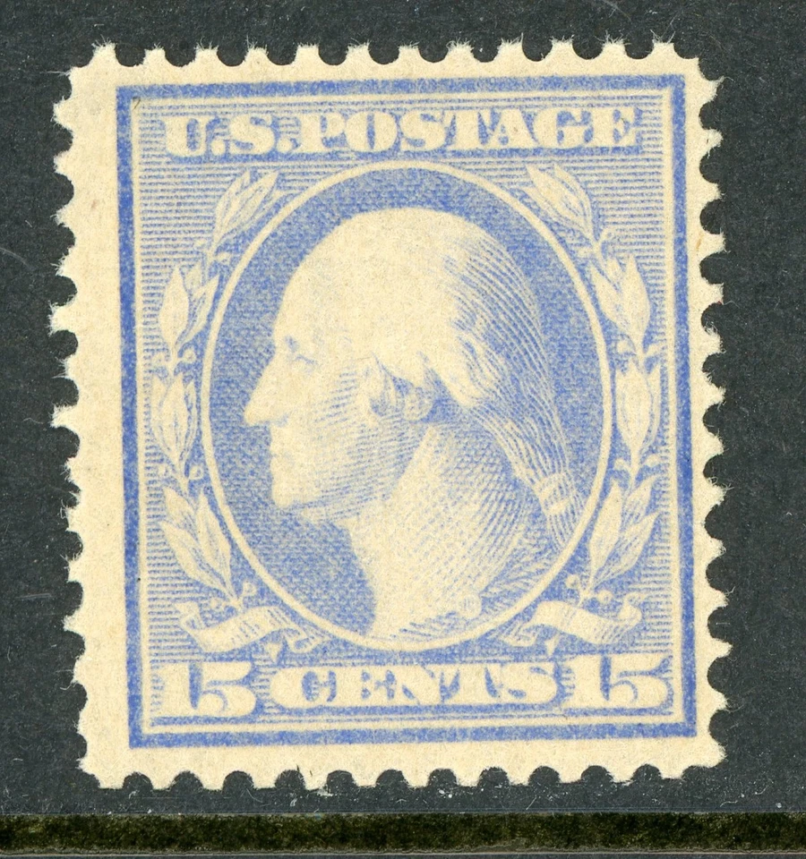 Estados Unidos 1911 Washington 15¢ Ultramarine Perf 12 DL Wmk Scott #340 como nuevo Q34 Foto 1 de 4