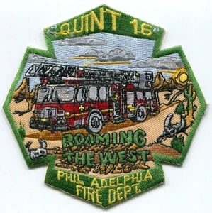 Pennsylvania - Departamento de Bomberos de Filadelfia - Quint 16 [Parche de empresa] - Imagen 1 de 1