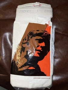 Vintage 1983 Jockey Mesh Pouch Super Brief Men's Underwear White NOS Size 36 New - Picture 1 of 4