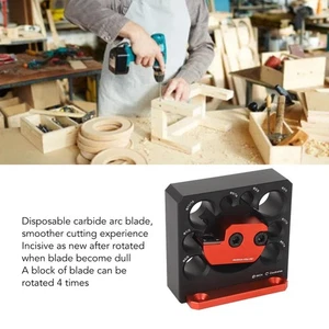 Dowel Maker Jig Kit Imperial 8 Hole Adjustable Dowel Maker Cutter Auxiliary Tool - Picture 1 of 12