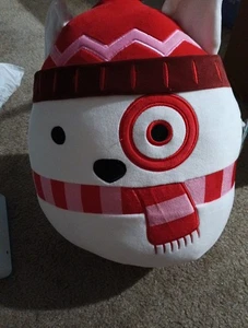 Squishmallows Target Bullseye The Dog 15” 2024 Christmas Holiday Plush NEW - Picture 1 of 10