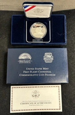 2003 U.S.Mint First Flight Centennial Commemorative coin program in Box proof - Image 1 of 3