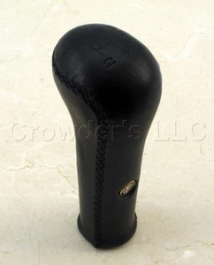 Nardi Prestige Gear Shift (Shifter) Knob - 5 Speed Alfa Romeo 33 - Black Leather - Bild 1 von 6