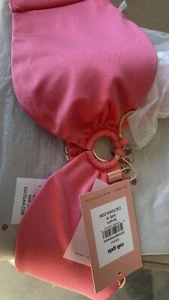 Cult Gaia Women's Swimsuit Top Bikini Top YANNA Sangria Size Medium - Picture 1 of 2