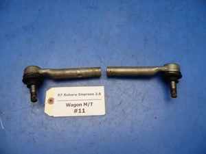 95-97 Subaru Impreza GC8 OEM power steering rack end outer tie rods arms x2 #11 - Bild 1 von 4