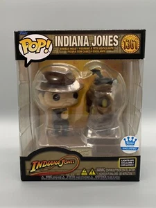 Funko Pop! PELÍCULAS #1361 INDIANA JONES LIGHT-UP MOMENTO DE LUJO FUNKO EXCLUSIVO NUEVO - Imagen 1 de 6