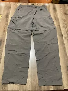 Columbia Pants, Men's Size Large, Green, Zip into Shorts, Pockets - Picture 1 of 9