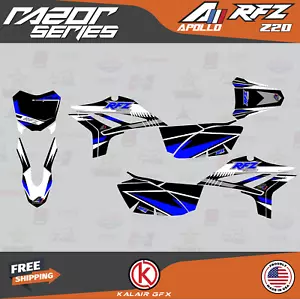 Graphics Kit for Apollo Z20 Z40 (RFZ Z 20 40) Razor Blue Shift - Picture 1 of 6