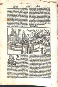 Antique map, Schonsperger/Schedel, 1496, Babylon - Picture 1 of 1